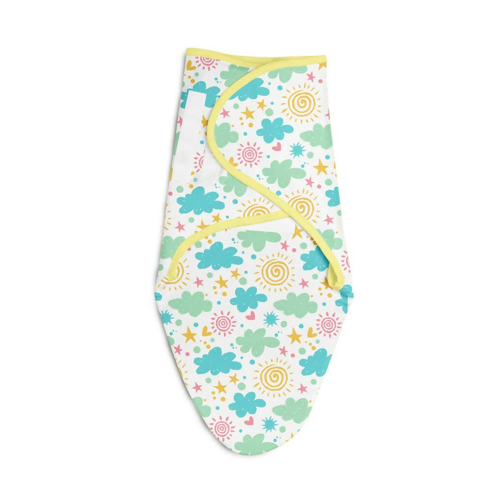 Happy Clouds | Cotton Swaddle Extra Soft Swaddle