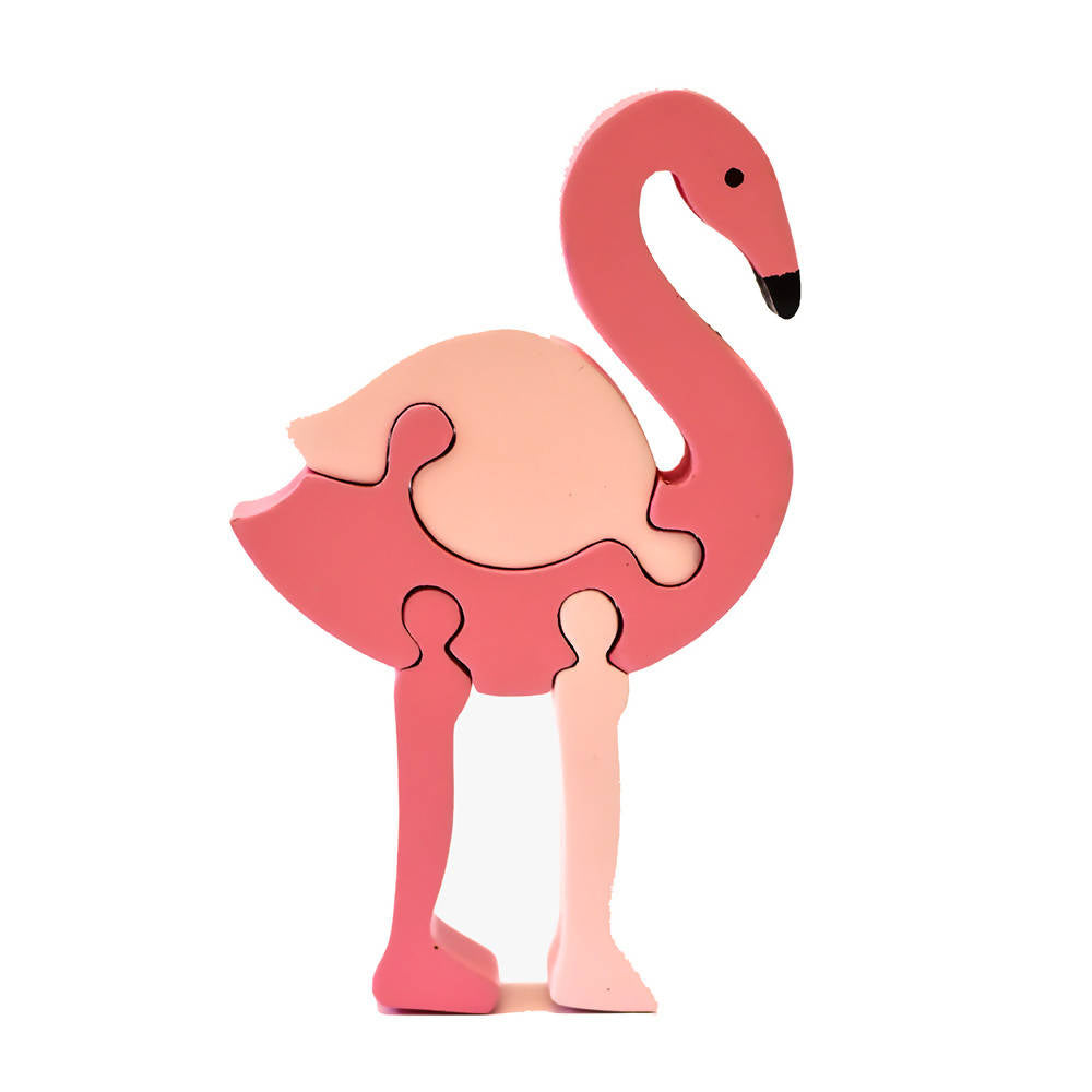 Animal Puzzle - Flamingo
