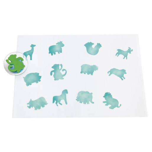 Zoo Animal Stampers - Set Of 12