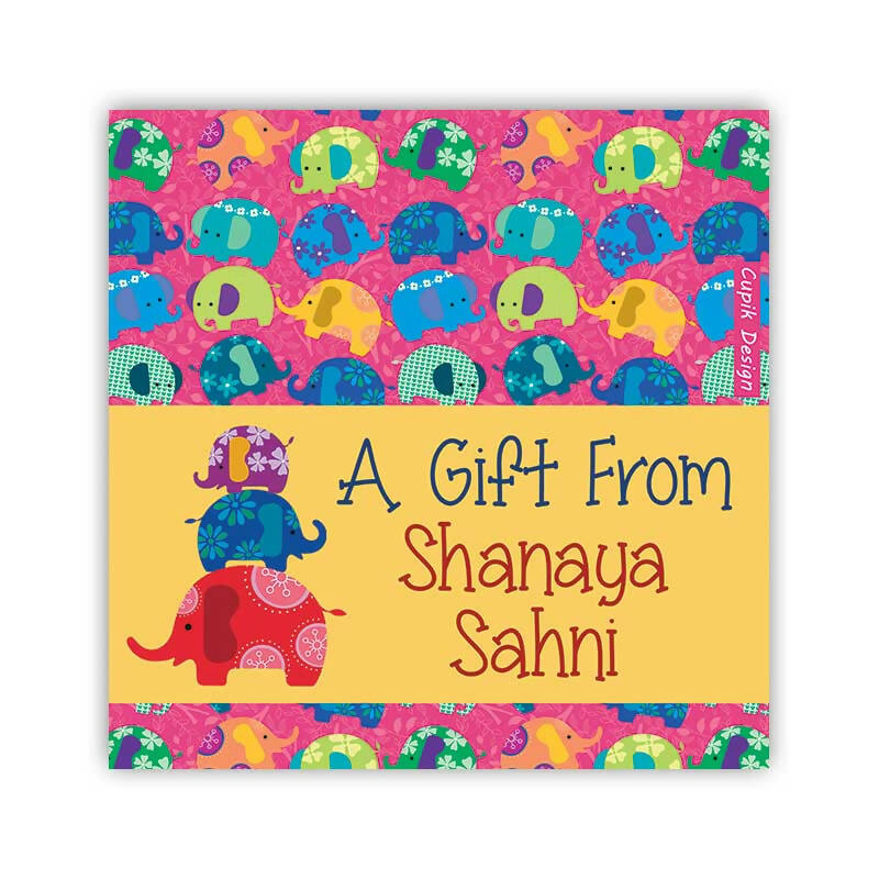 Elephants Gift Tags