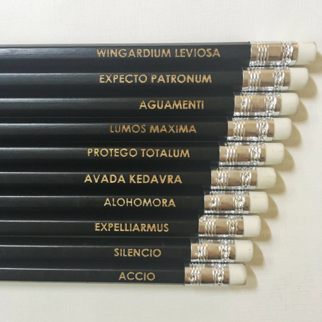 Enchanted Pencils - Hogwarts
