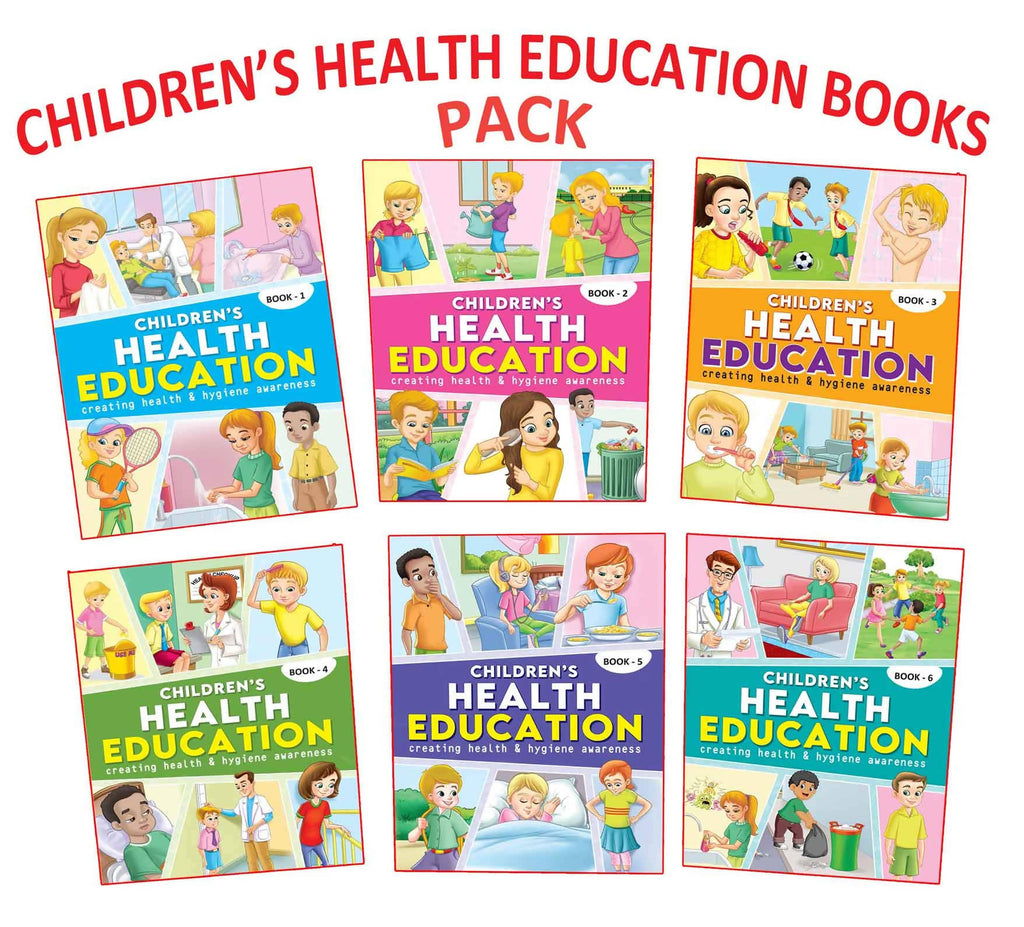 Childrens Health Education Books (A set of 6 Books)