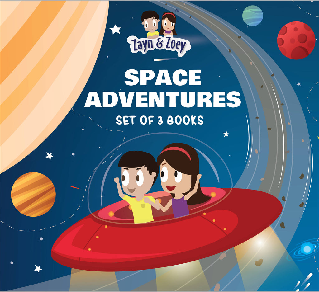 Space Adventure (Set Of 3 books)
