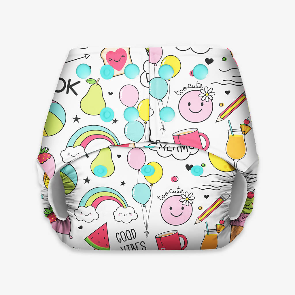 Basic Cloth Diapers - Doodles