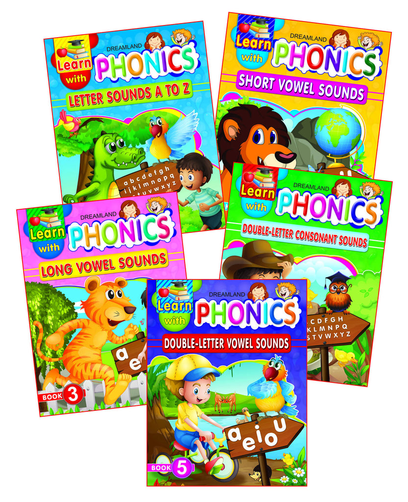 Learn With Phonics Book - Pack (5 Titles)