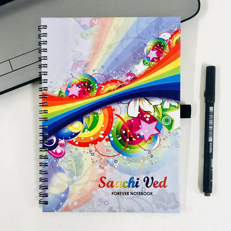 Psychedelic Forever (Rewritable) Notebook