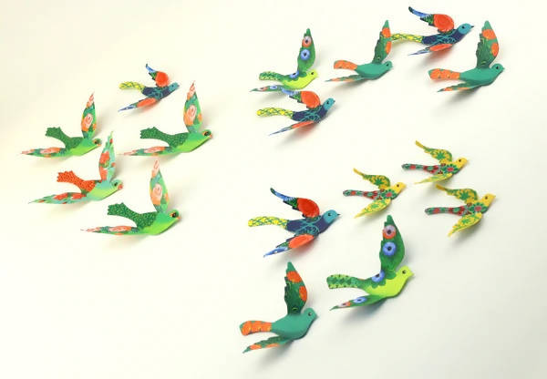 Decorative Paper Birds