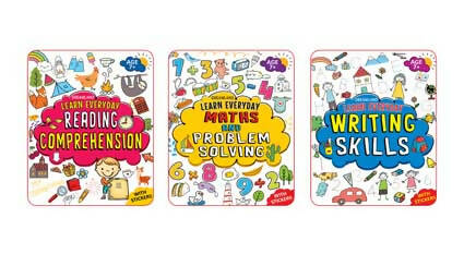Learn Everyday 3 Books Pack for Children Age 7+