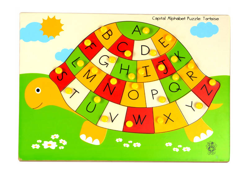 My Alphabet Tortoise (With Knobs) (Capital ABC)