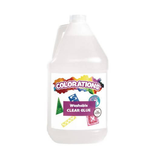 Colorations Washable Clear Glue - Gallon