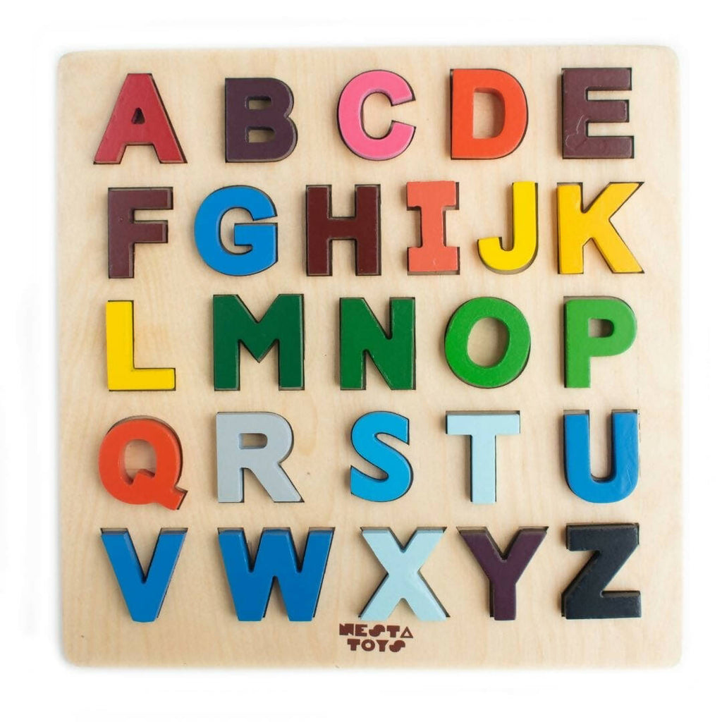 Alphabet Blocks Learning Puzzles