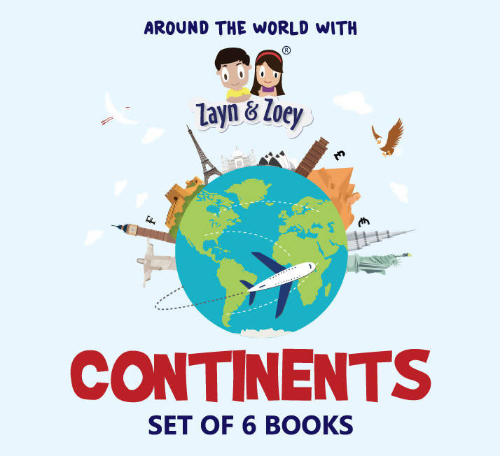 Continents (Set Of 6 books)