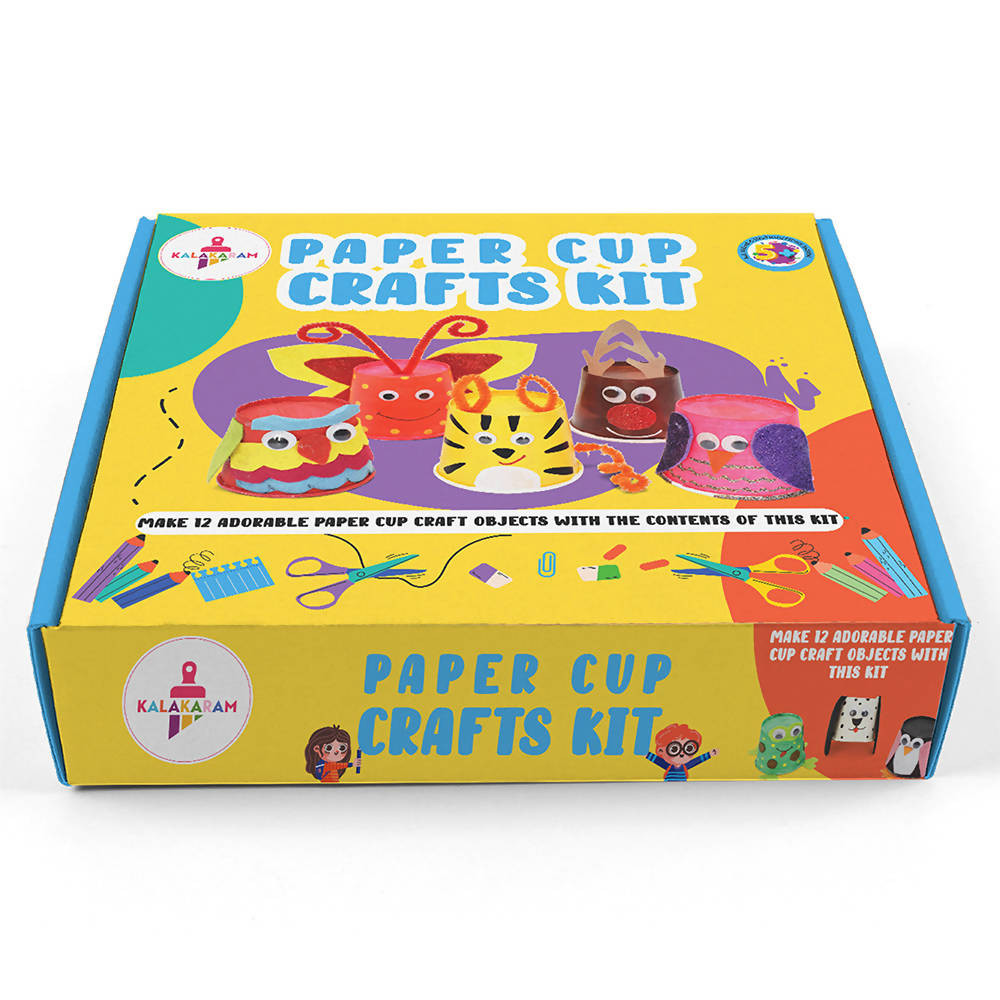 Paper Cup Craft Kit, DIY Funny Activity for Kids, Creative Craft Kit for Kids