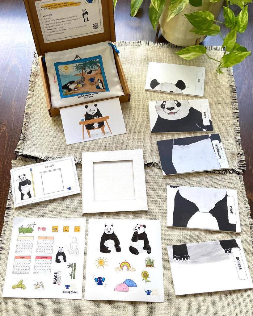 Black&White Series: Box Panda