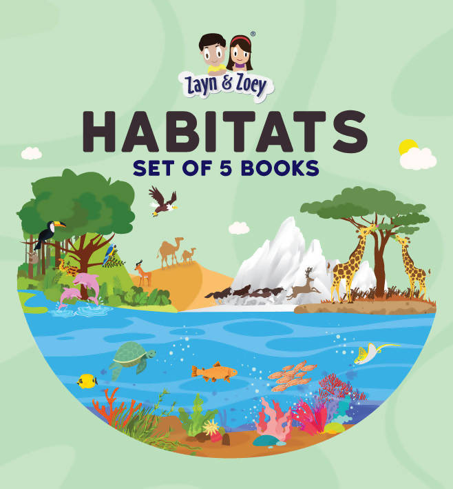 Habitats Set ( Set Of 5 Books )