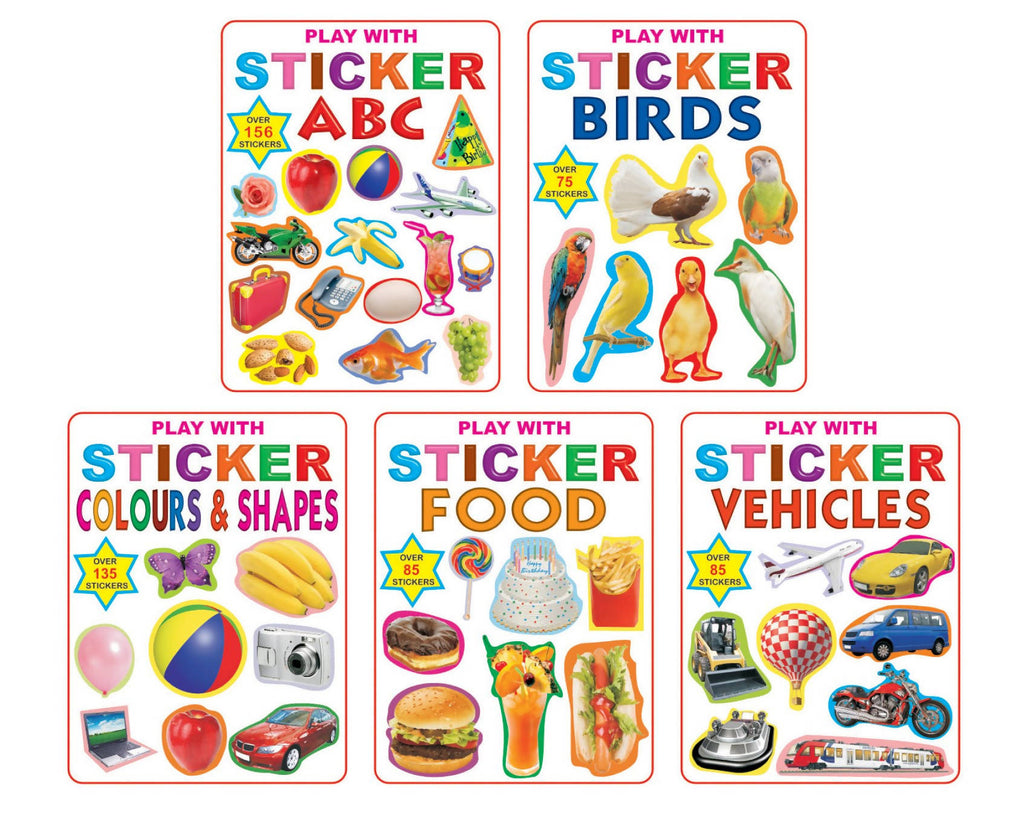Play With Sticker - Pack (5 Titles)
