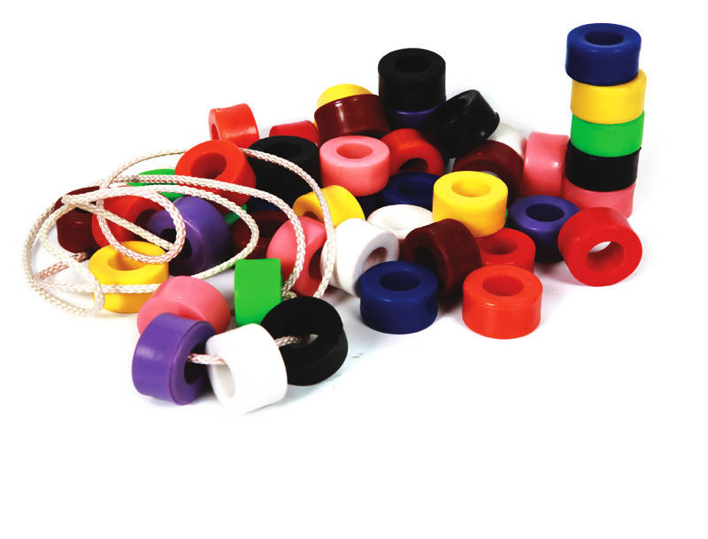 Beads Plastic Cylindrical