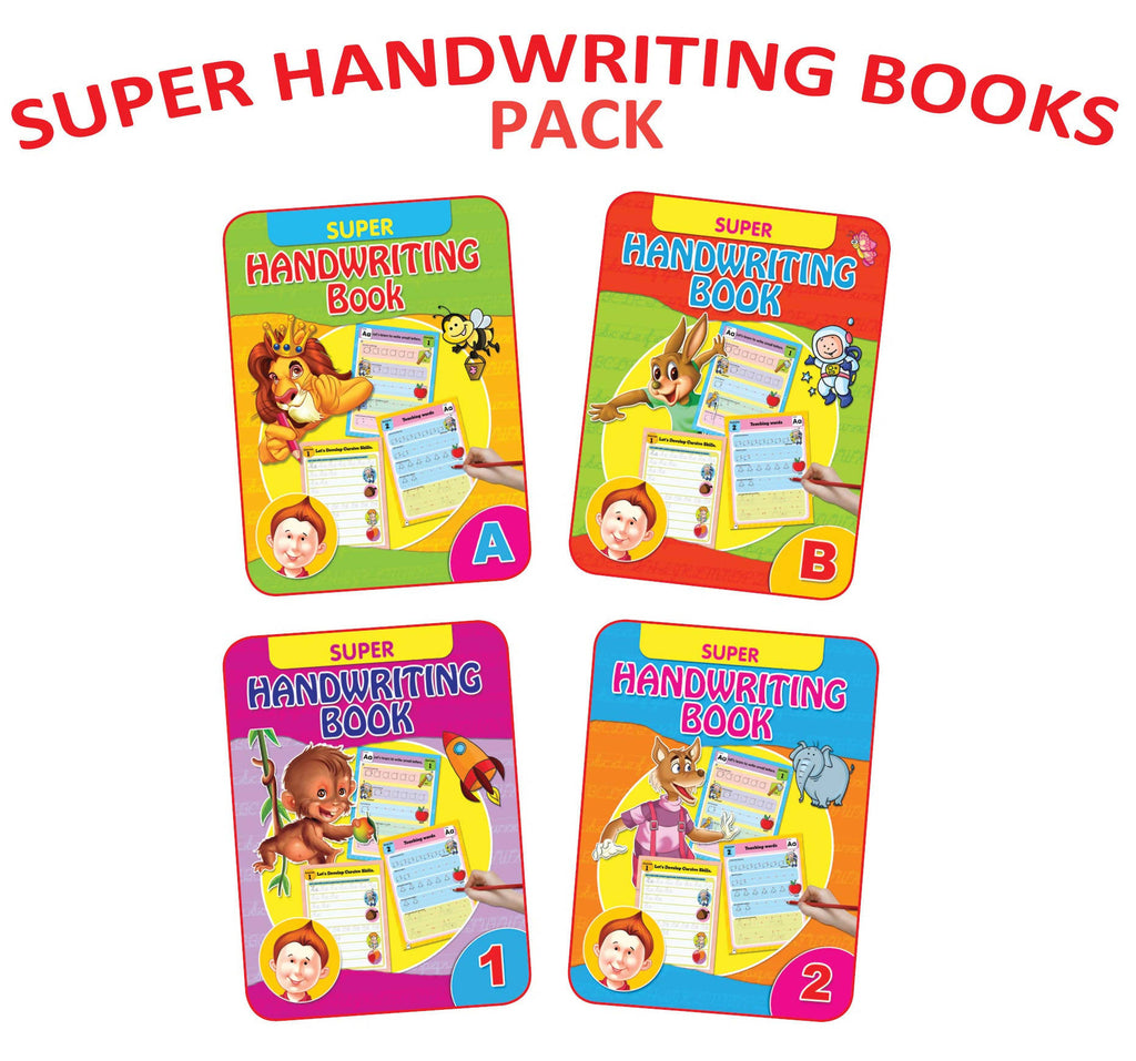 Super Handwriting Books pack 1(4 Titles)