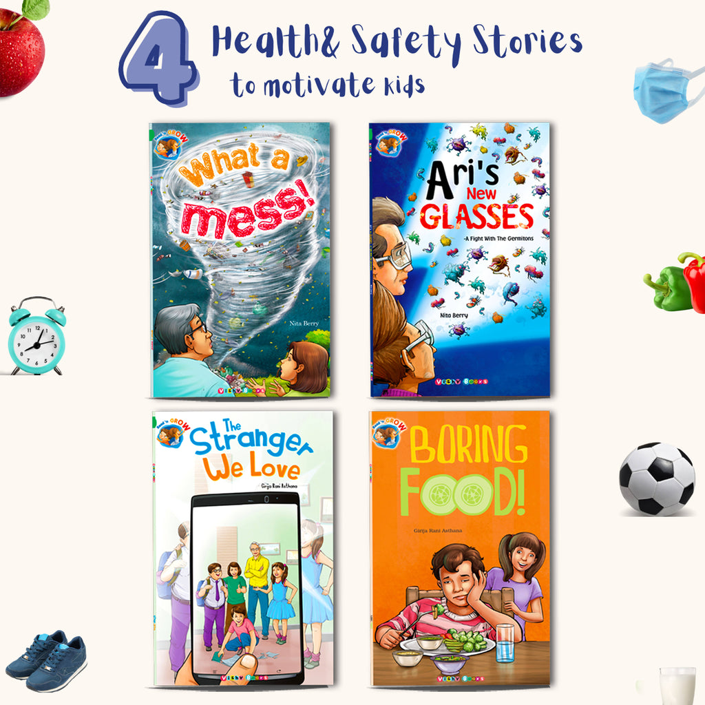 Health And Safety Stories Combo (Set Of 4)