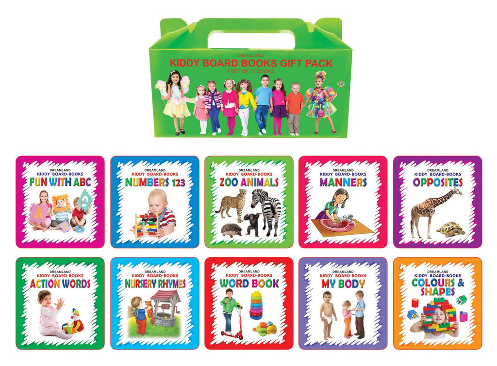 Kiddy Board Book - (10 Titles) Pack