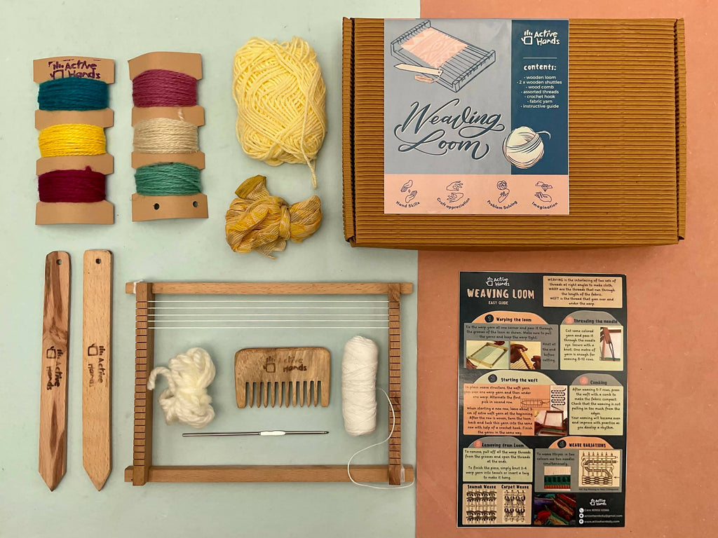 Weaving Loom - Fiber To Fabric Design Kit