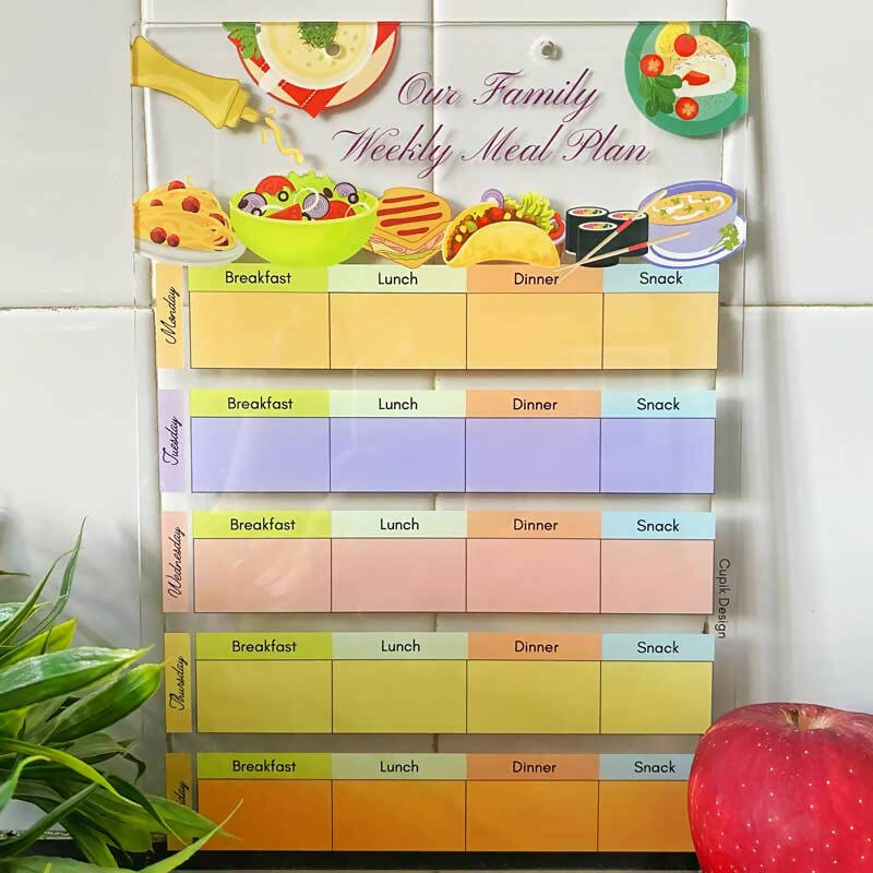 Flavours Meal Planner - Acrylic