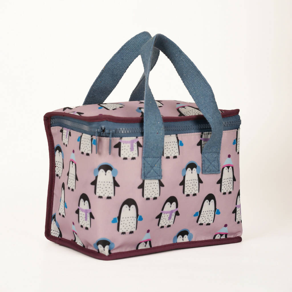 Insulated Lunch Bag - Penguins