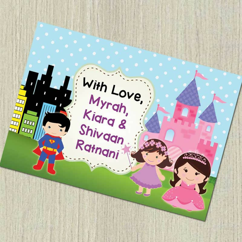 Princess & Superboy Gift Notecards