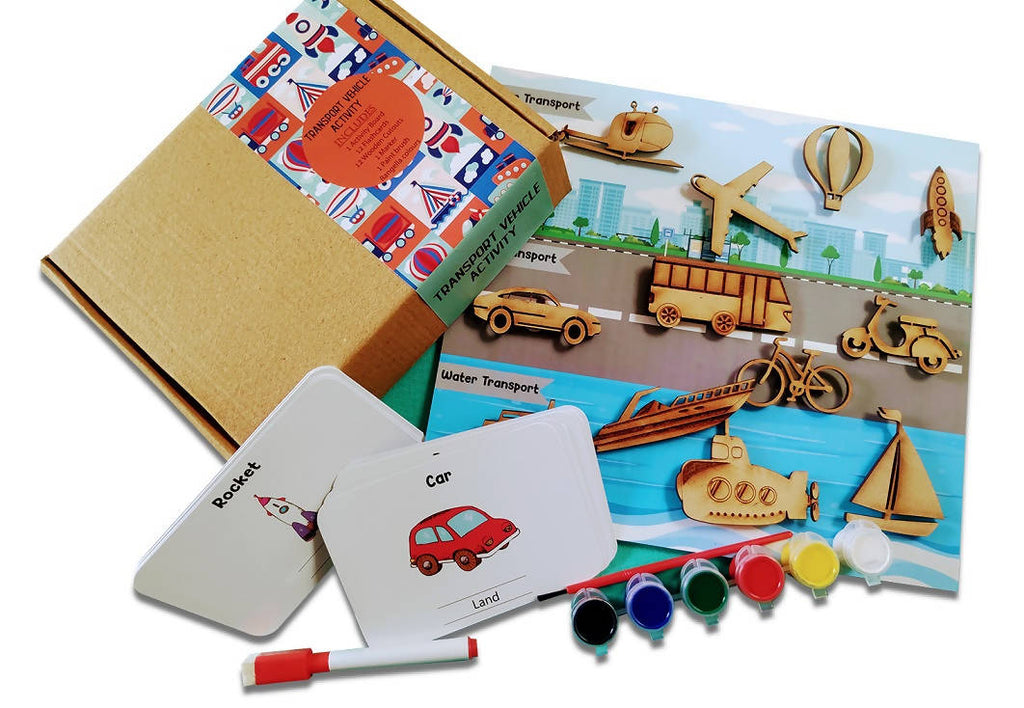 Transport Vehicles activity kit