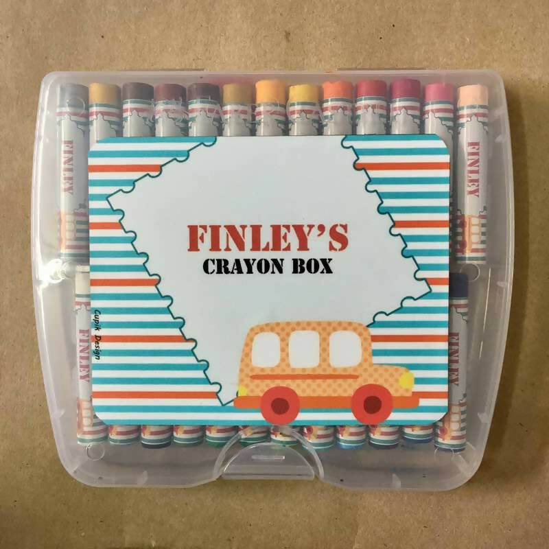 Truck Crayon Box Set