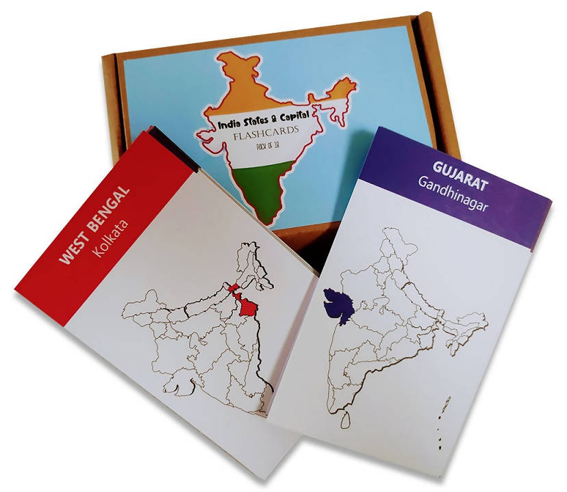 India states and Union territories flashcards