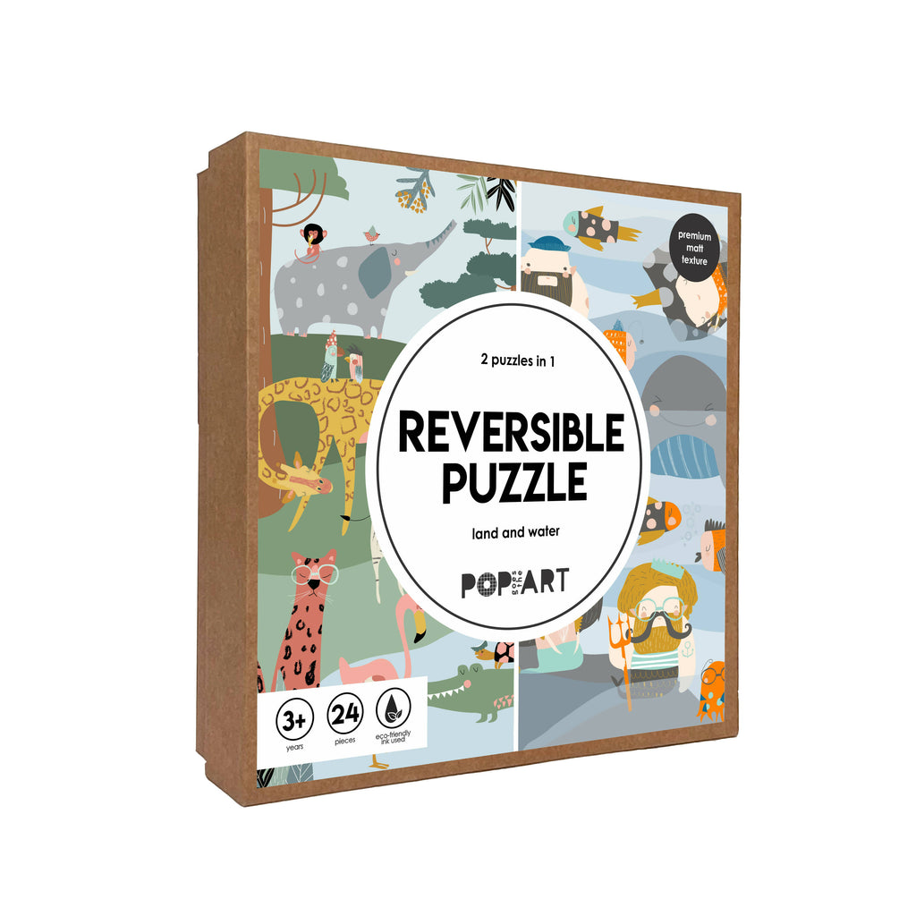 Reversible Puzzle - Land & Water