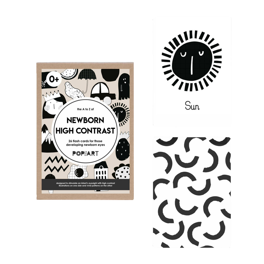 Flash Cards - Newborn High Contrast Cards