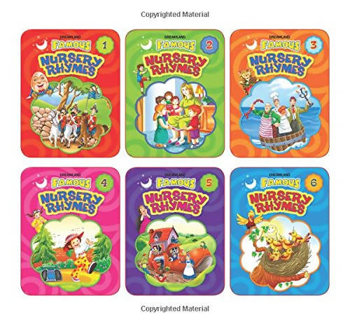 Famous Nursery Rhy. - 1 to 6 (pack)