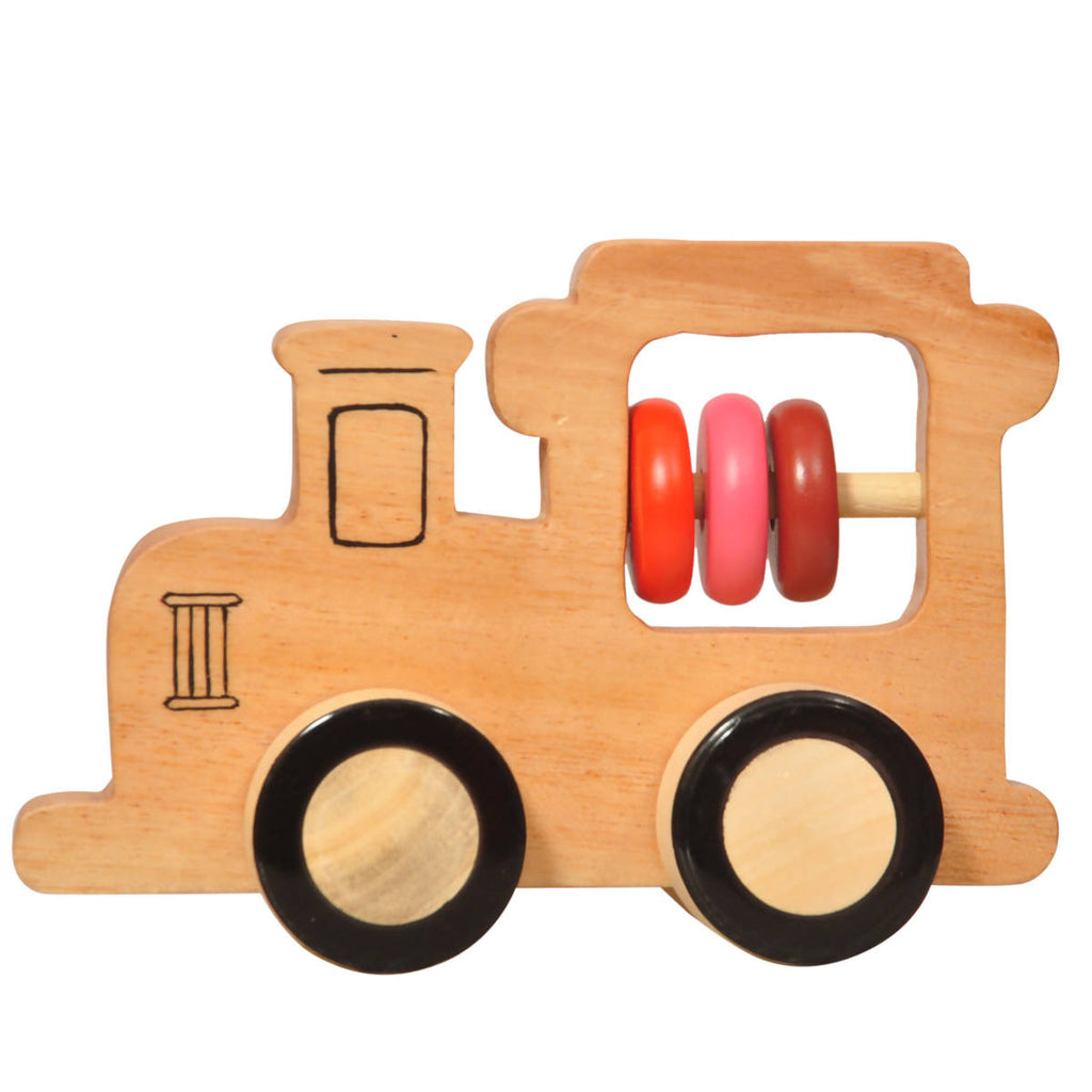 Wooden Train Push Toy