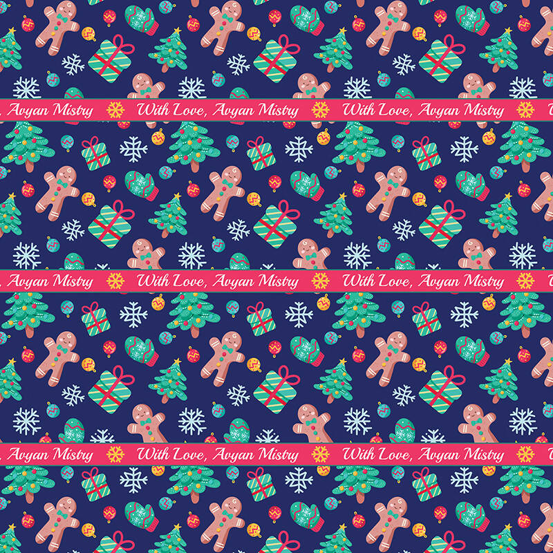 Gingerbread Party Wrapping Paper