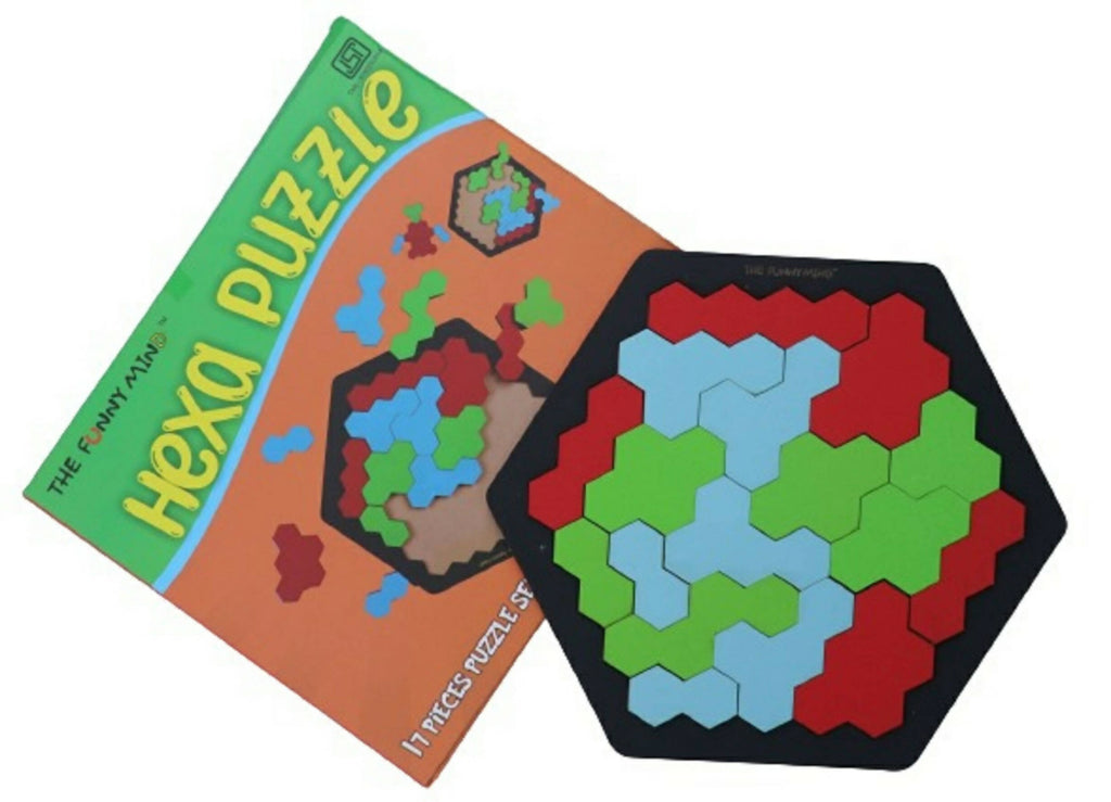 Wooden Hexa Puzzle Board