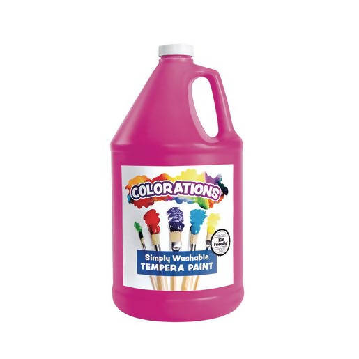 Gallon Of Magenta Simply Washable Tempera Paint