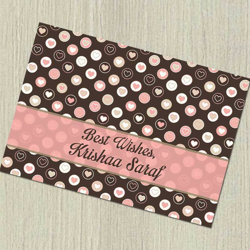 Pink Hearts Gift Notecards