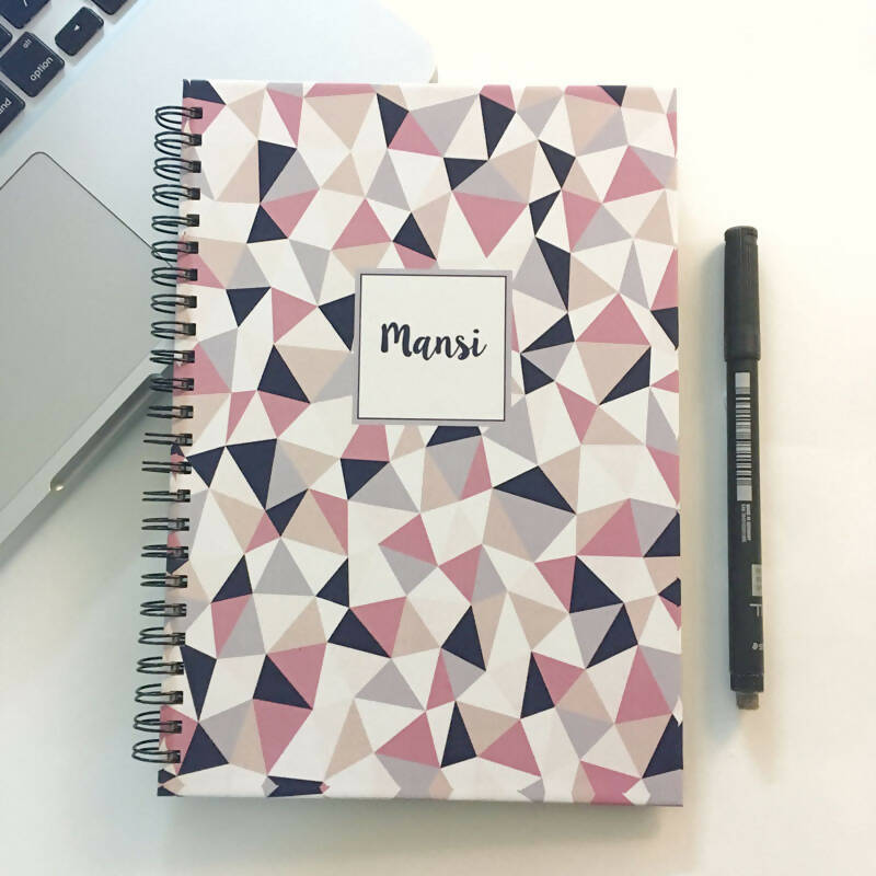 Geometric Forever (Rewritable) Notebook