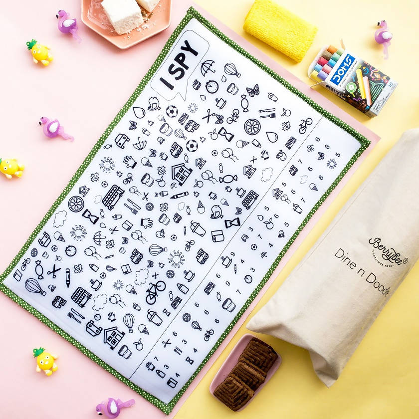 Dine And Doodle Mat - Green