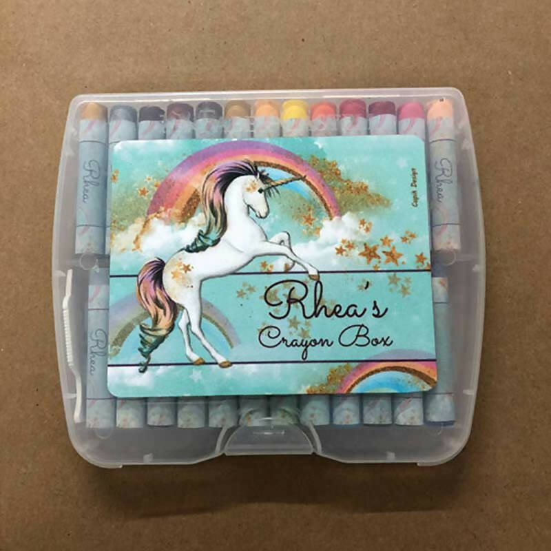 Unicorn Crayon Box Set