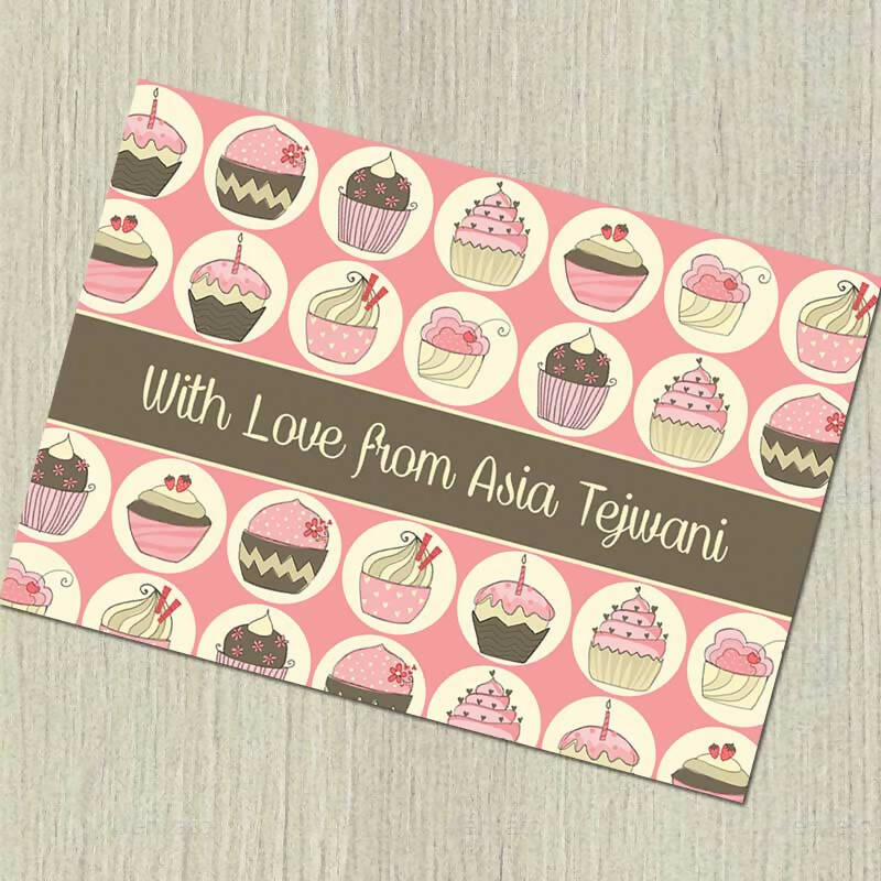 Cupcakes Gift Notecards