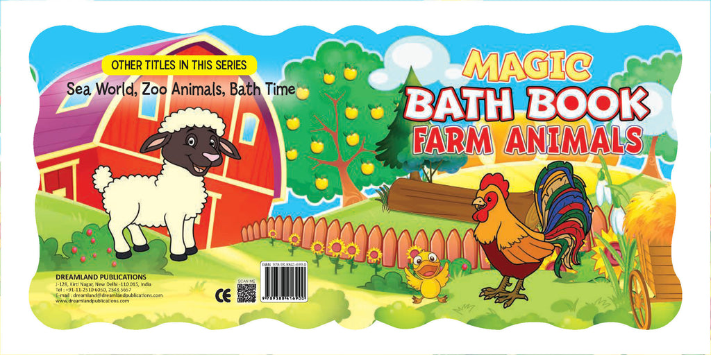 Magic Bath Book - Farm Animals