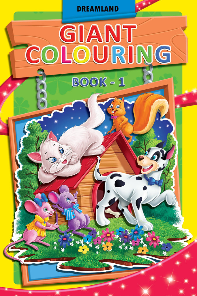 Giant Colouring Books - (5 Titles)