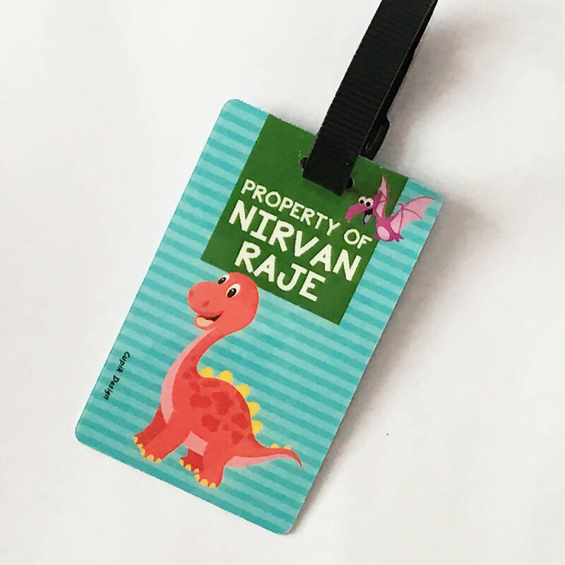 Dino Bag Tags