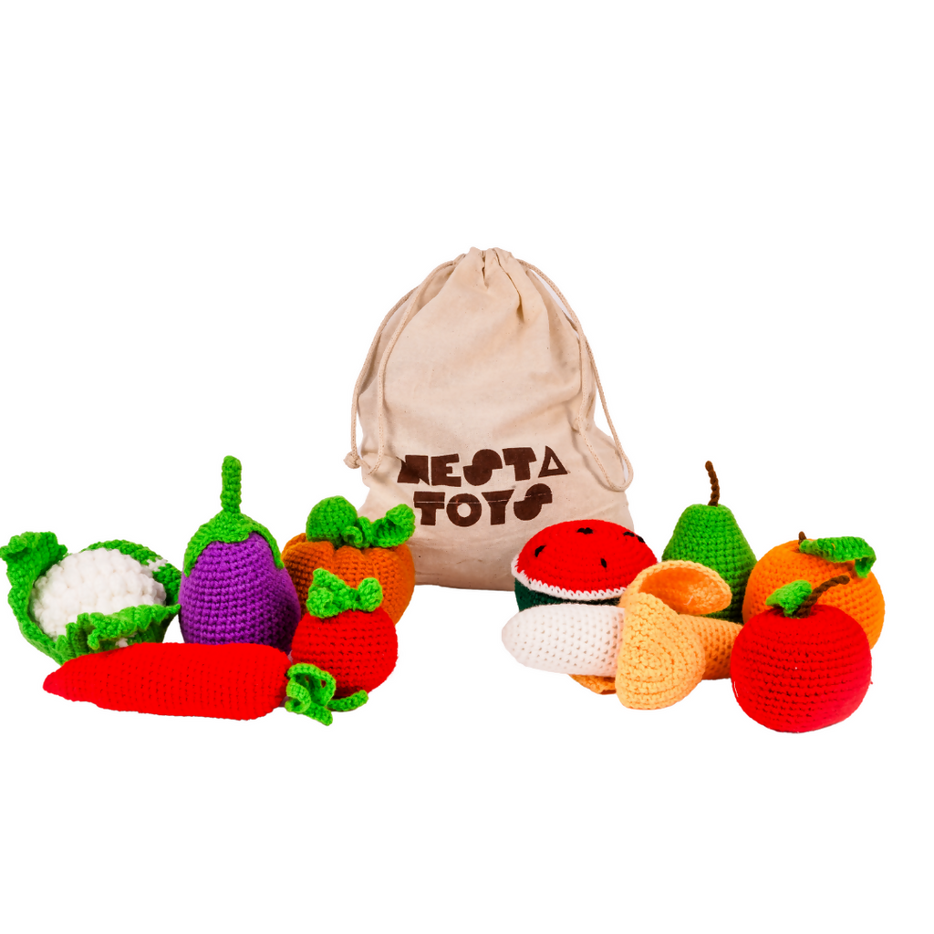Vegetable Toys | Play Food for Kids (10 Pcs)