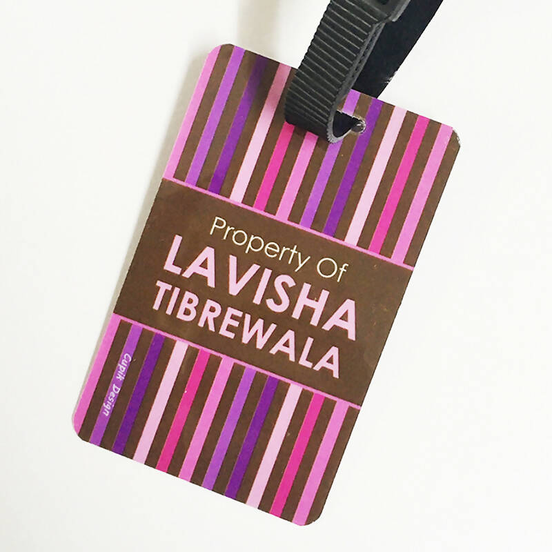 Purples Bag Tags