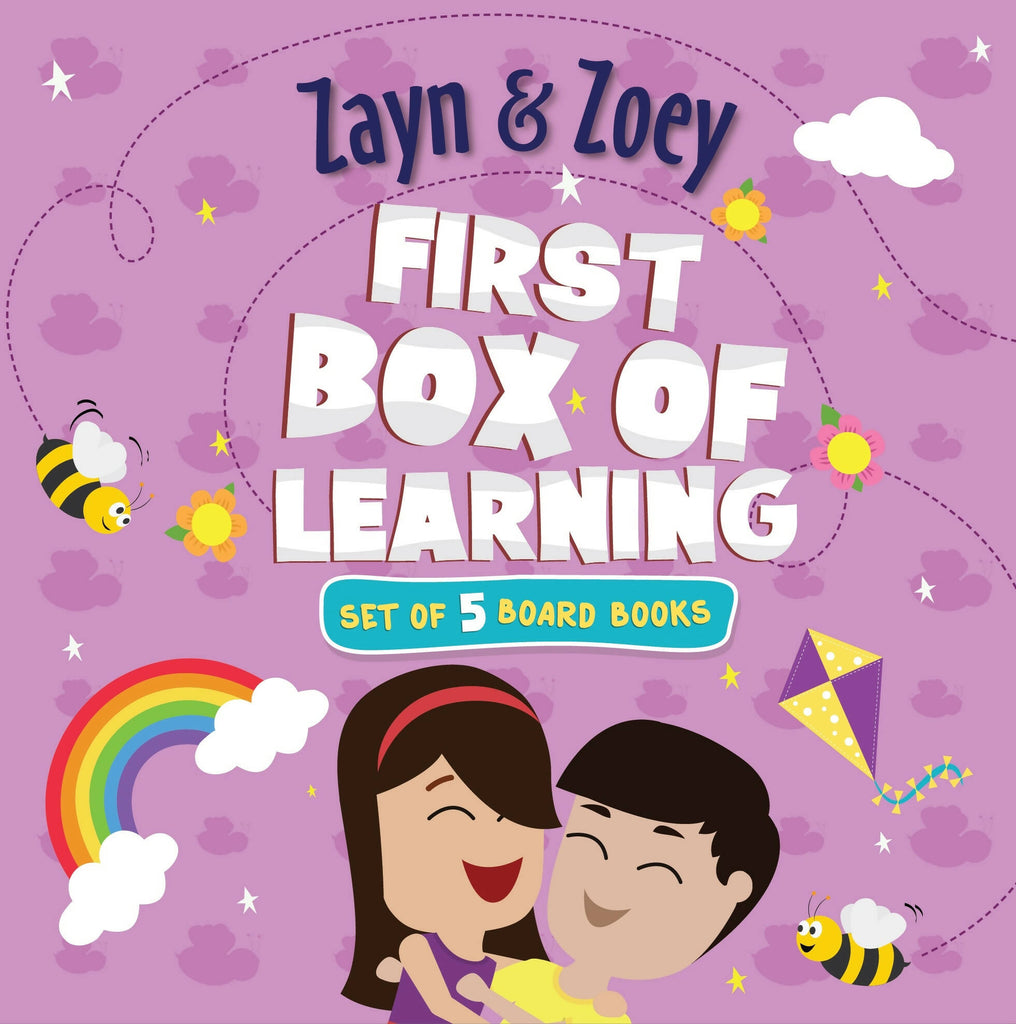 First Box Of Learning Set Of 5 Board Books