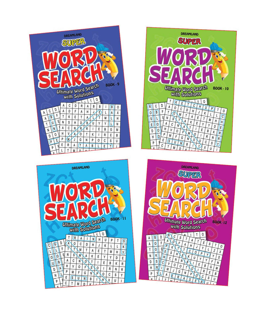 Super Word Search Pack 2 - (4 titles)